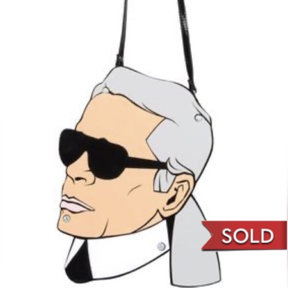 Yazbukey Handbags - 👜 RARE Yazbukey Karl Lagerfeld Iconic Trendy Fashion Novelty Mini Purse Handbag